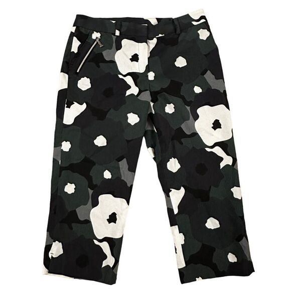 Lanvin Sport ~ Multi color print Capris ~ lightweight fabric ~ EU size 38 - Picture 1 of 10